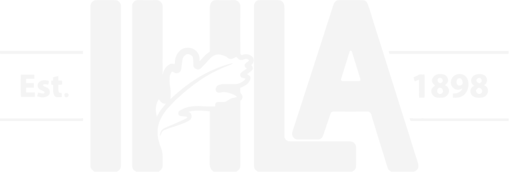 IHLA logo White